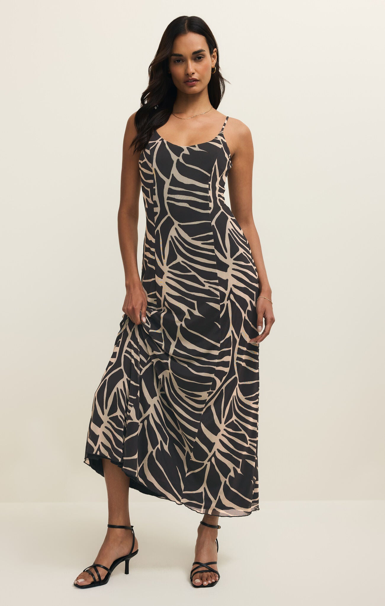 CHARISMA - Palm Mesh Maxi Dress